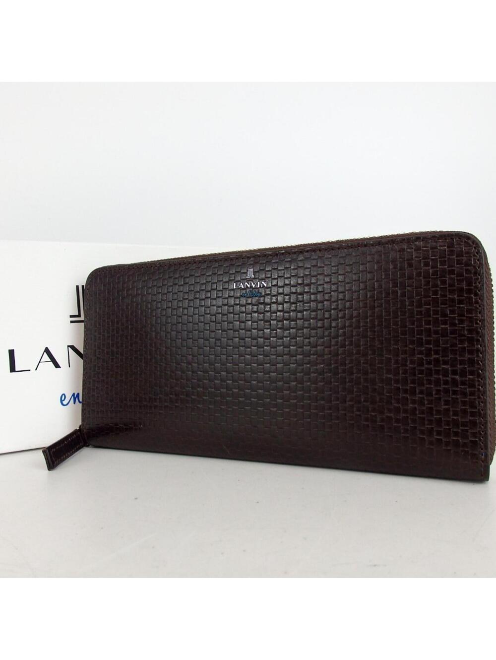 Authentic Lanvin en Bleu long wallet leather[Used]